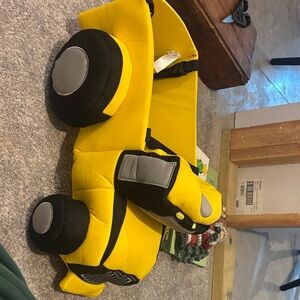 Yellow/ black and gray bus costume